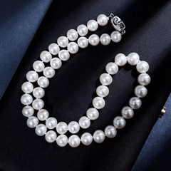 Vintage Pearl Necklace Clavicle Gift Party Jewelry