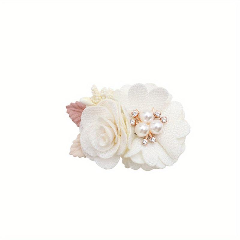 Pink Flower Hair Clip for Girls Hair Accessories