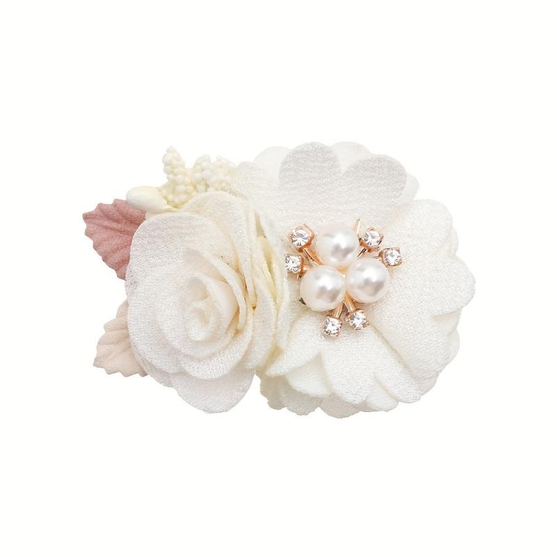 Pink Flower Hair Clip for Girls Hair Accessories
