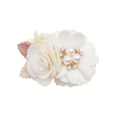 Pink Flower Hair Clip for Girls Hair Accessories