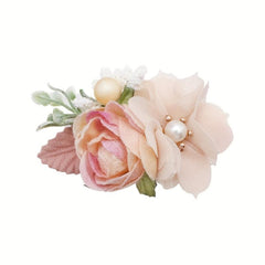 Pink Flower Hair Clip for Girls Hair Accessories