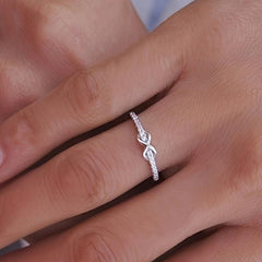 Silvery Plated Women's Ring - Casual Daily Accessories