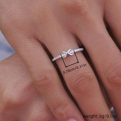 Silvery Plated Women's Ring - Casual Daily Accessories