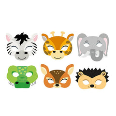 15 Pcs Under The Ocean Animals Masks Party Supplies