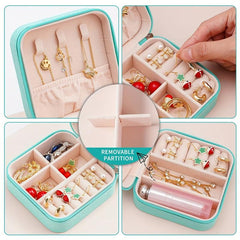 Small Travel Jewelry Box Organizer for Women