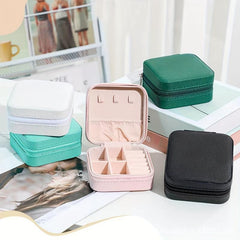 Small Travel Jewelry Box Organizer for Women