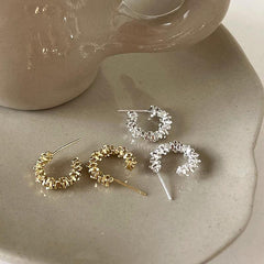 Silvery Halloween Earrings for Girls