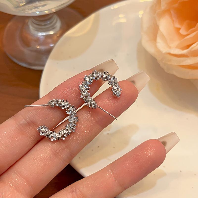 Silvery Halloween Earrings for Girls