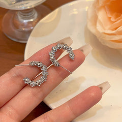 Silvery Halloween Earrings for Girls
