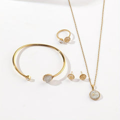 Stainless Steel Jewelry Set for Women and Girls