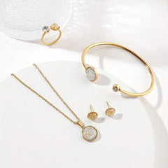 Stainless Steel Jewelry Set for Women and Girls