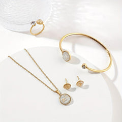 Stainless Steel Jewelry Set for Women and Girls