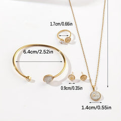 Stainless Steel Jewelry Set for Women and Girls