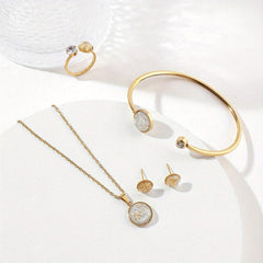 Stainless Steel Jewelry Set for Women and Girls