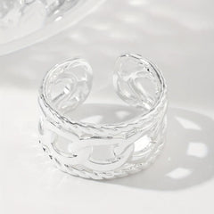 Stylish Stainless Steel Ring W046