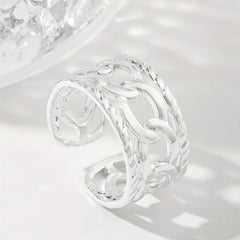 Stylish Stainless Steel Ring W046