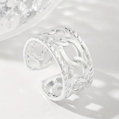 Stylish Stainless Steel Ring W046