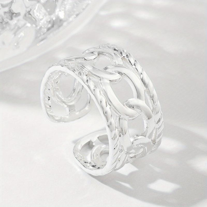 Stylish Stainless Steel Ring W046