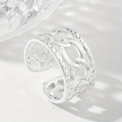 Stylish Stainless Steel Ring W046