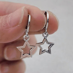 Mini Star Earrings Gift Holiday Jewelry