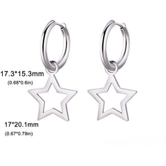 Mini Star Earrings Gift Holiday Jewelry