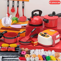 Kids' Play Kitchen Toy Set - Perfect Gift for Boys & Girls