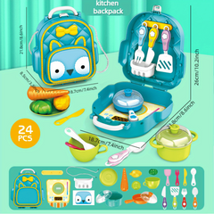 Kids' Play House Toy Shoulder Messenger Bag - 4 Types