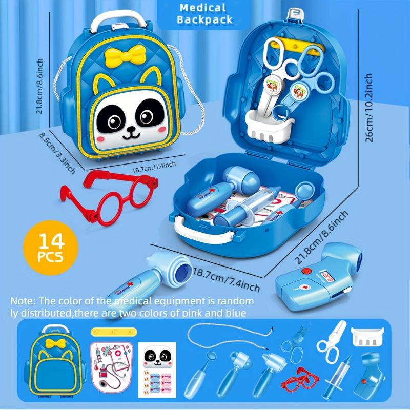 Kids' Play House Toy Shoulder Messenger Bag - 4 Types