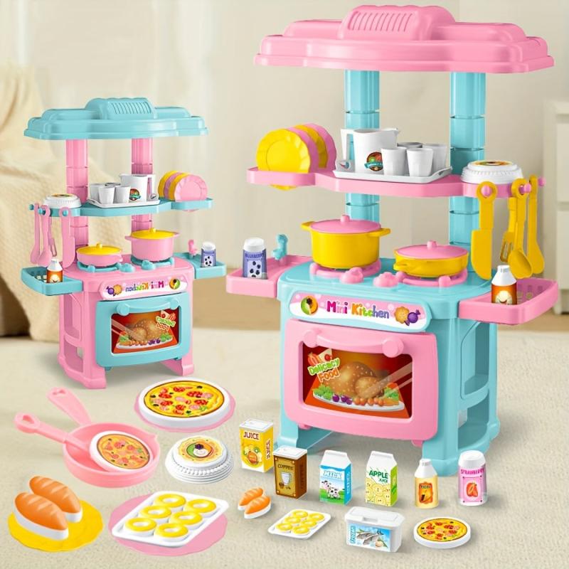MINI Play House Kitchen Toy Set for Parent-Child Interaction