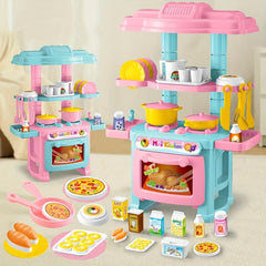 MINI Play House Kitchen Toy Set for Parent-Child Interaction