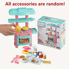 MINI Play House Kitchen Toy Set for Parent-Child Interaction