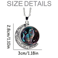 Crystal Pendant Necklace Men's Women's Jewelry