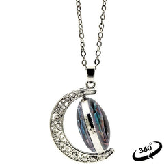 Crystal Pendant Necklace Men's Women's Jewelry