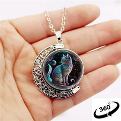 Crystal Pendant Necklace Men's Women's Jewelry