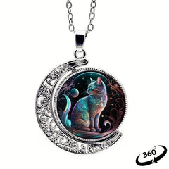 Crystal Pendant Necklace Men's Women's Jewelry