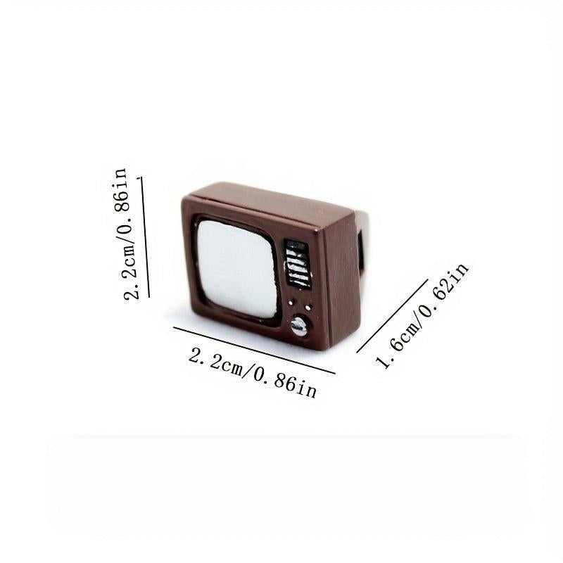 10pcs Retro Camera TV & Sewing Machine Ornaments - Nostalgic Home Decor