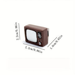 10pcs Retro Camera TV & Sewing Machine Ornaments - Nostalgic Home Decor