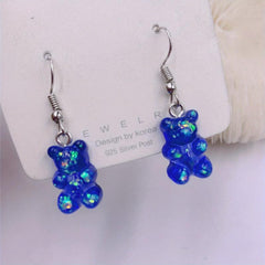 AB Bear Earrings - Stylish Accessory for Kids