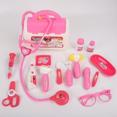 Kids Medical Box Set with Sound and Light, Doctor Nurse Medical Tools
