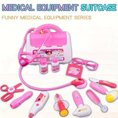 Kids Medical Box Set with Sound and Light, Doctor Nurse Medical Tools