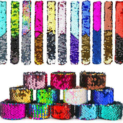 10PCS Halloween Snake Sequins Pat Bracelet Pat Ring Pat Bangle