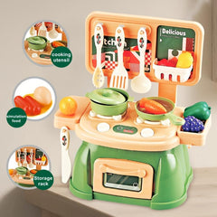House Scenery Kitchen Cooking Set Educational Toy