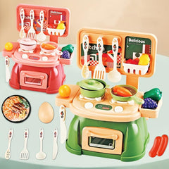 House Scenery Kitchen Cooking Set Educational Toy