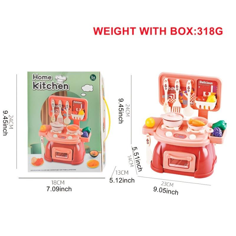 House Scenery Kitchen Cooking Set Educational Toy