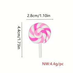 10 Pcs Large Windmill Lollipop Simulation Food Toy
