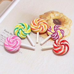 10 Pcs Large Windmill Lollipop Simulation Food Toy