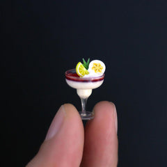 Dollhouse Mini Goblet Yogurt and Pastry Cup Decoration
