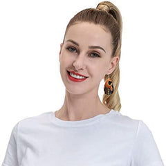 African Tribal Teardrop Dangle Earrings Retro Style Jewelry