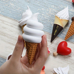 1pc 3D Decorative Ice Cream Fridge Magnets for Kitchen Decor