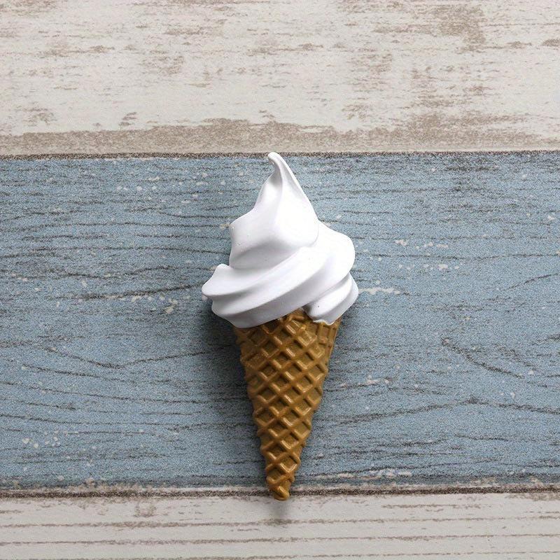 1pc 3D Decorative Ice Cream Fridge Magnets for Kitchen Decor